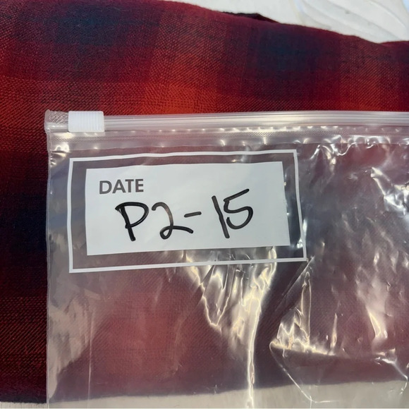 Wrangler Snap Front Cotton Shirt Red XXL Men's Plaid Check - Picture 6 of 6